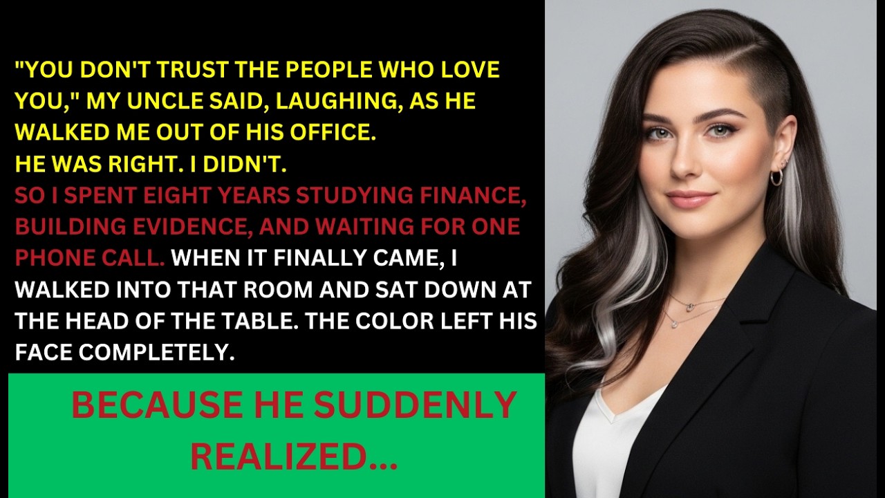 My Uncle Stole My Father’s Business… 8 Years Later, I Destroyed Him