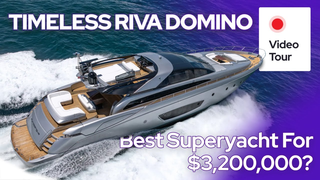 Можно ли за 3,2 миллиона долларов купить идеальную Riva 86' Domino? | YachtWay Spotlight