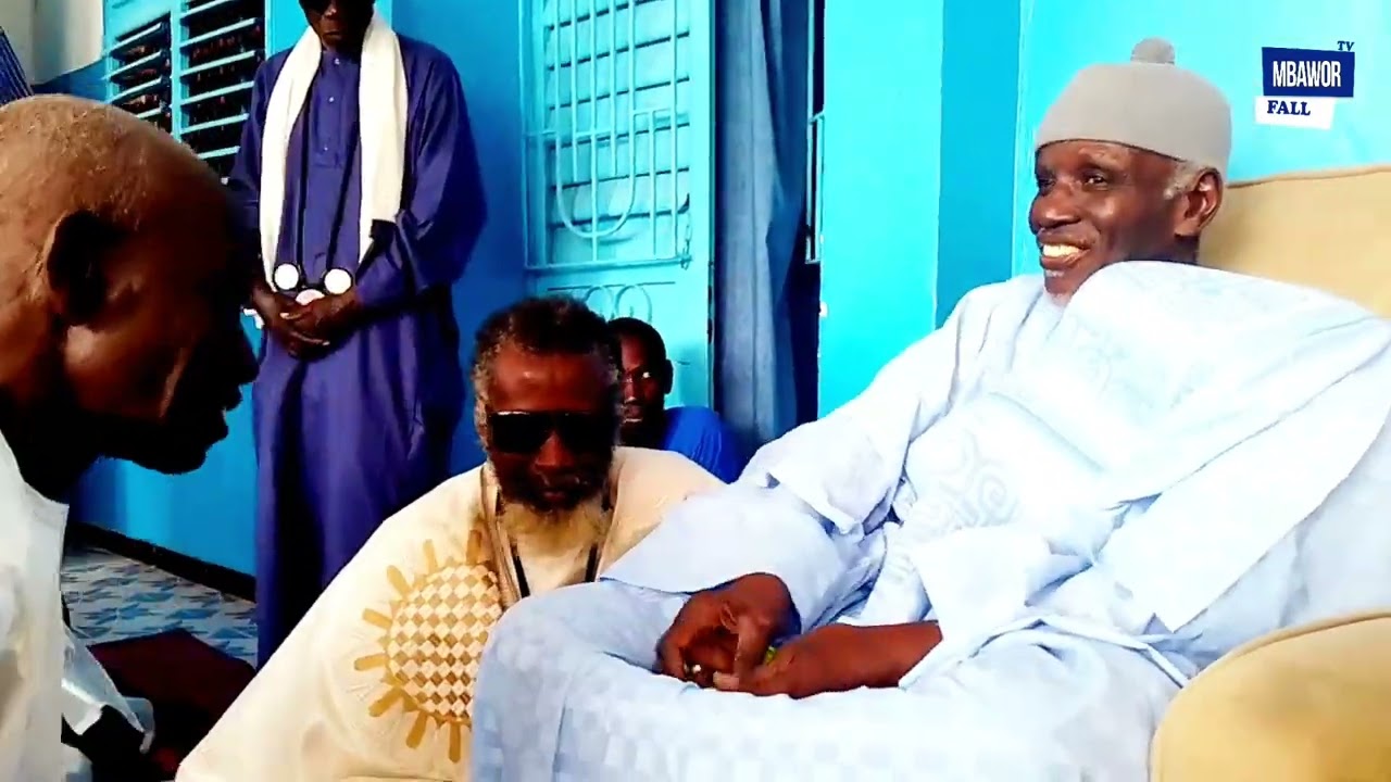 Visite de Serigne Moustapha Saliou Mbacké a paaleen ñaanu Serigne Alioune Faal mbawor