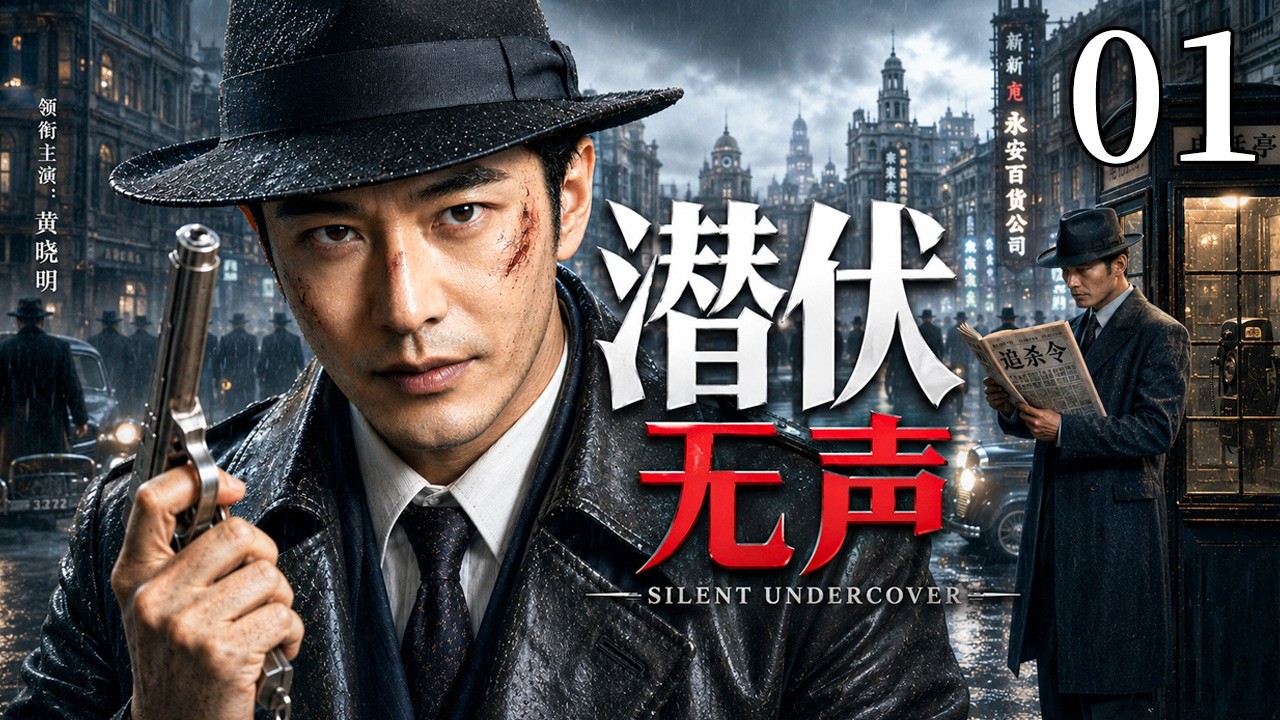 【2026最新谍战剧】潜伏无声 01 | 军统要员遭暗杀，王牌特工秘密重启，孤身潜入敌营揪出幕后黑手，潜伏暗线掀起惊天风暴！#谍战剧&nbsp;#cdrama&nbsp;#中国电视剧