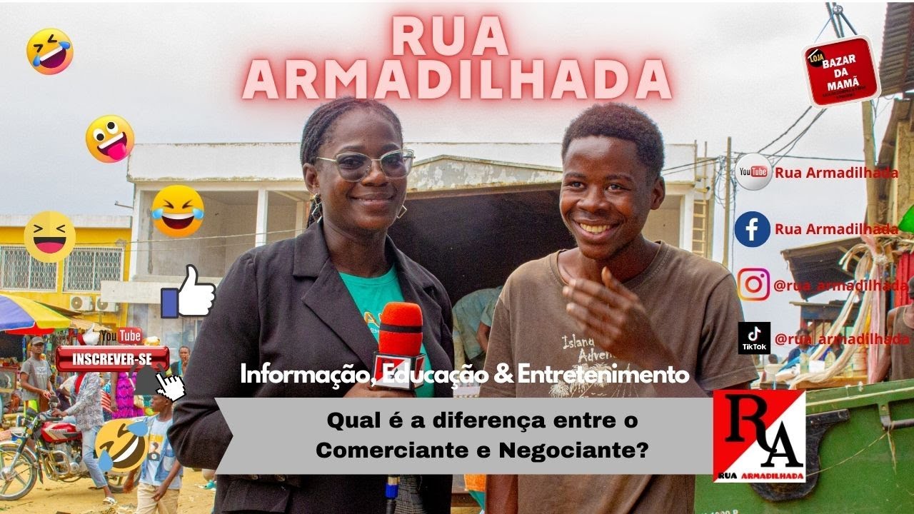 RUA ARMADILHADA I Qual é a diferença entre o Comerciante e Negociante❓ 🇦🇴🇧🇷🇨🇻🇨🇩🇬🇼🇲🇴🇲🇿🇵🇹🇸🇹🇹🇱