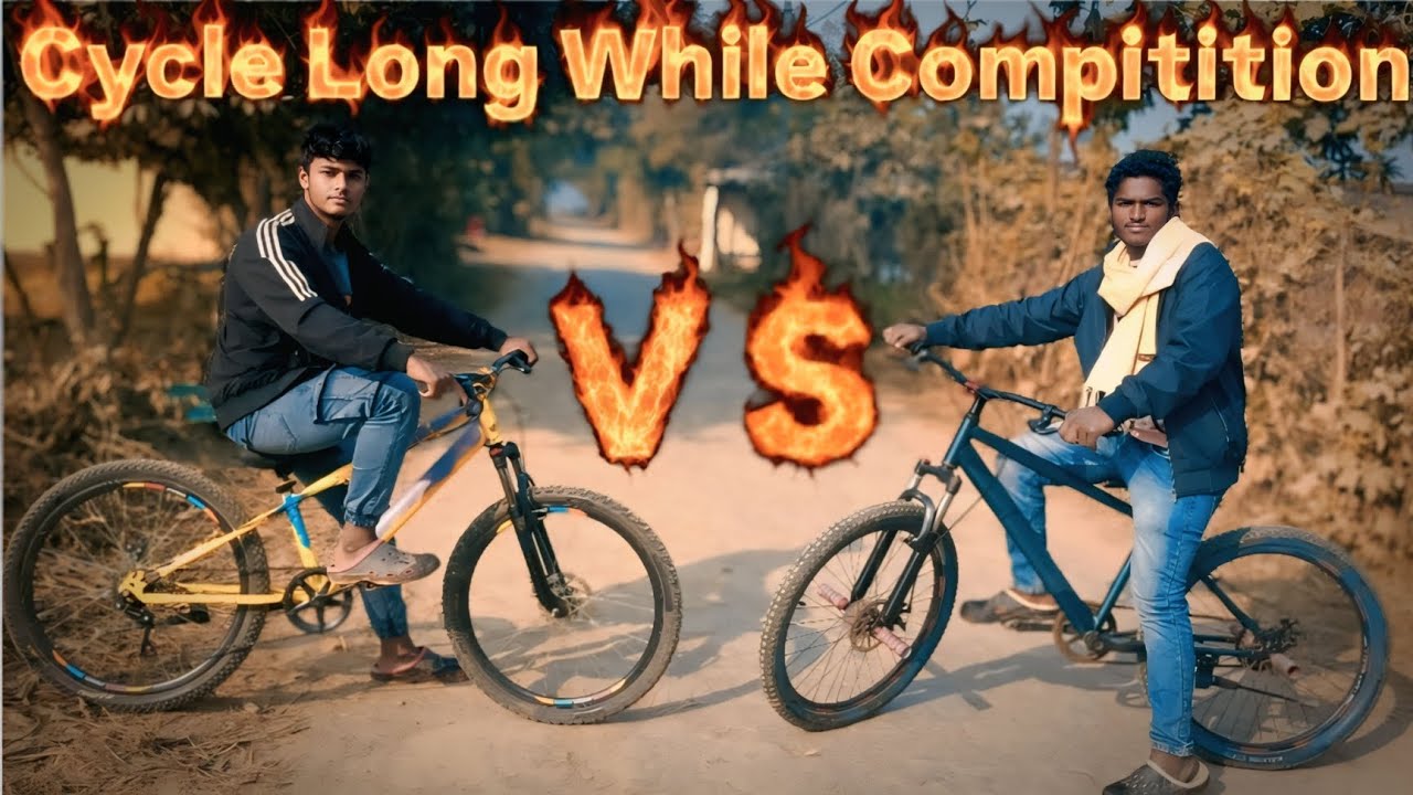 🚴Cycle Stunt Long Wheelie Competition  Open😧 Challenge 🚴🔥