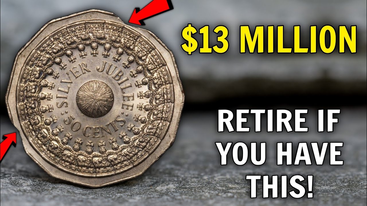 Most Valuable Australian Silver Jubilee 50 Cent Worth Millions Could Make You Rich, Old Coins Values