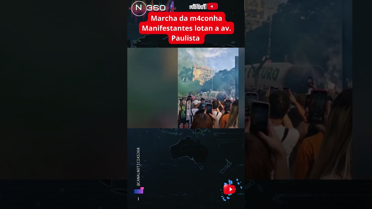 Marcha da m4conha  na paulista 2024 #politica #noticias #canabis_sativa #manifesta&ccedil;&atilde;o