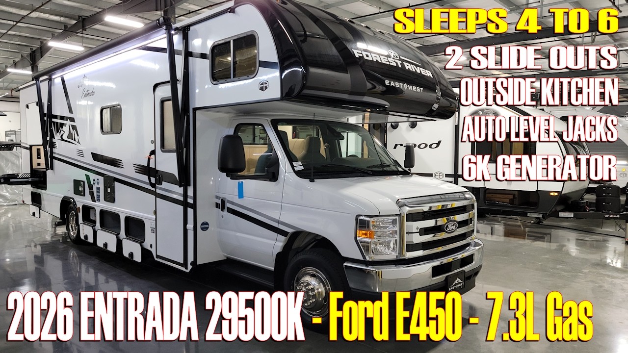 NEW 2026 Entrada 2950OK Class C Motorhome by East To West RVs at Couchs RV Nation - All About RV's