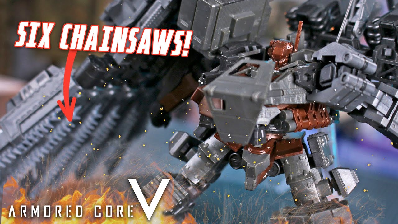 UCR-10/A Vengeance & Overed Weapon Set - Kotobukiya Armored Core V UNBOXING & Review!