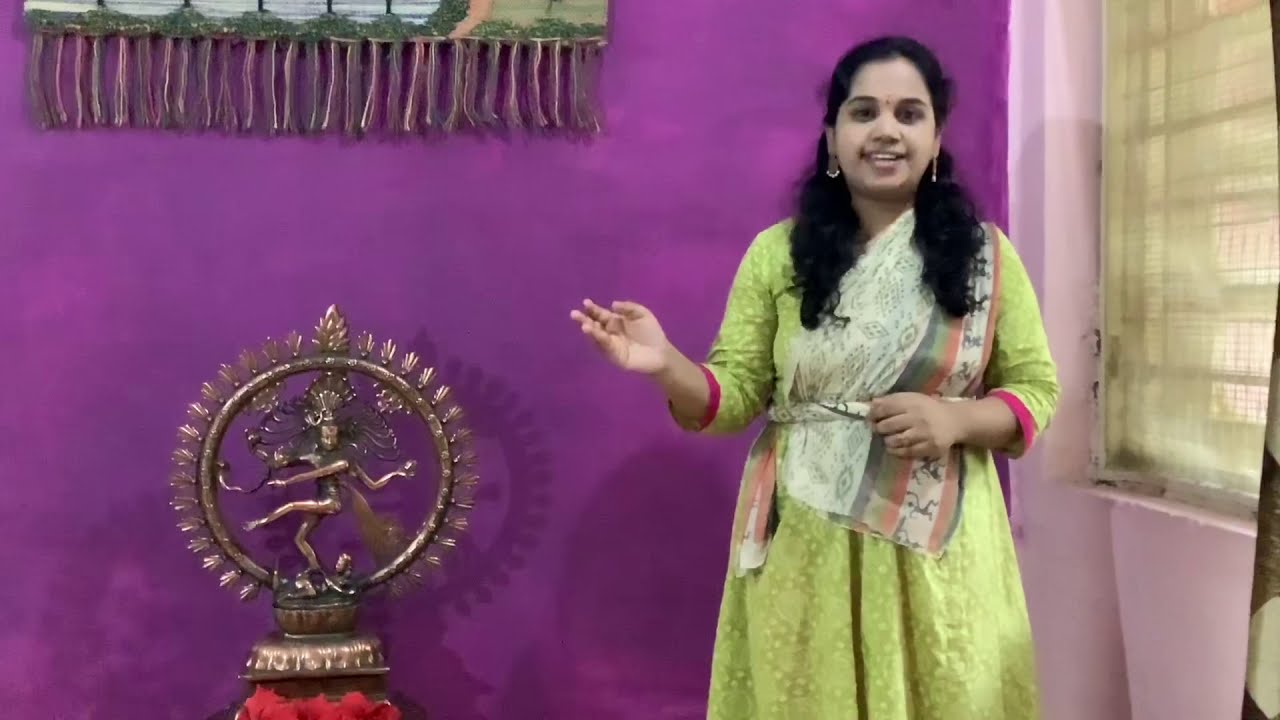 Episode-9 Kuchipudi classes online 1st half 8th step | Learn Kuchipudi Basic steps