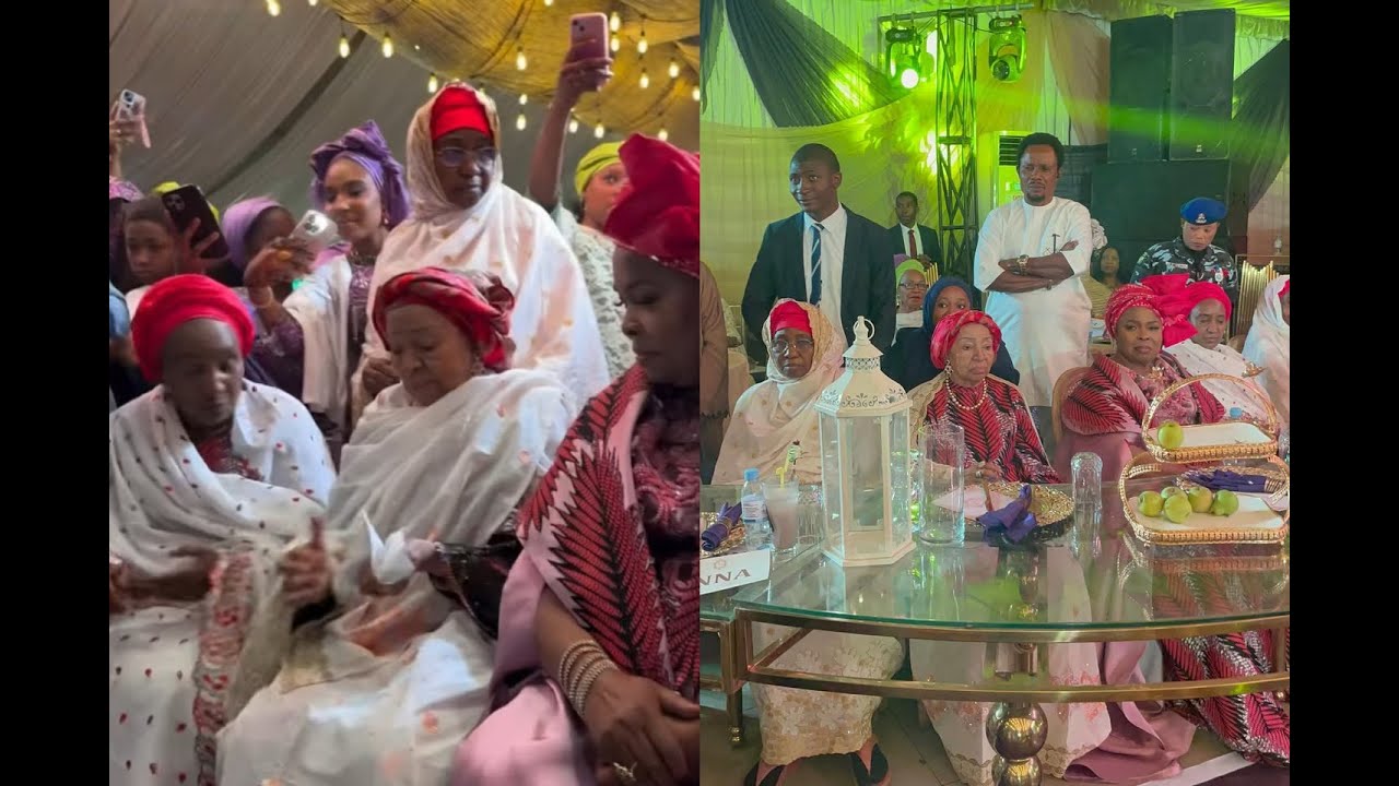 Марьям Абача, Пейшенс Джонатан, Турай Яр'адуа Бурная свадьба внучки Абачи в Абудже