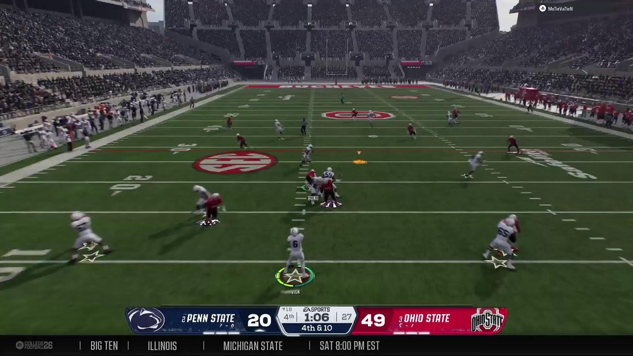 Ohio State VS Penn State