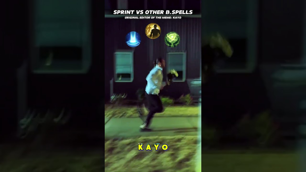 Sprint vs Other Battle Spells 🔥 #mobilelegends #mlbbmemes #mlbb #mlbbshorts