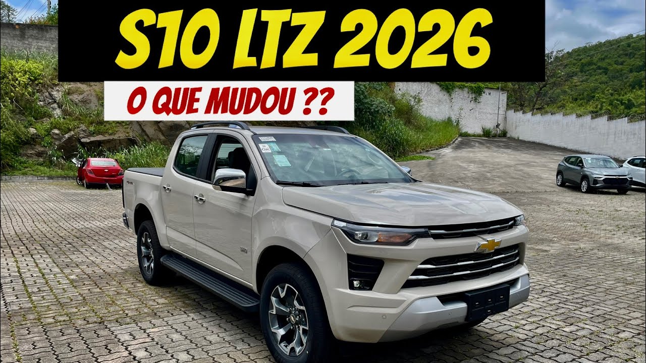 CHEVROLET S10 LTZ 2.8 TURBO DIESEL 4X4 2026 EM DETALHES. #avaliaçao #preços 