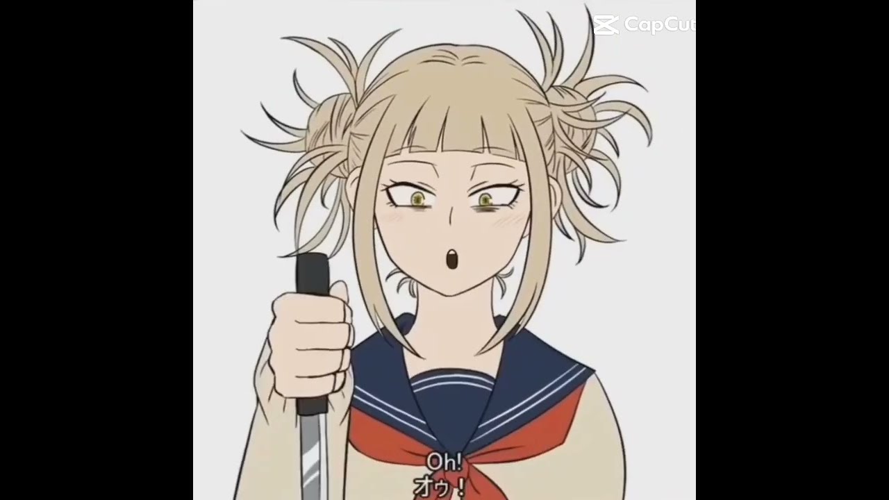 Knife finger "game" || Toga x twice i think MHA animation meme