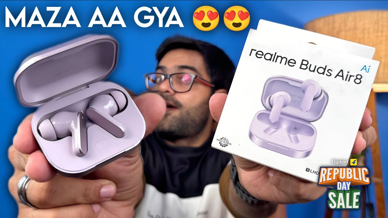 Realme Buds Air 8 with AI Features & Adaptive ANC 🔥⚡ Extreme Heavy Testing ⚡⚡