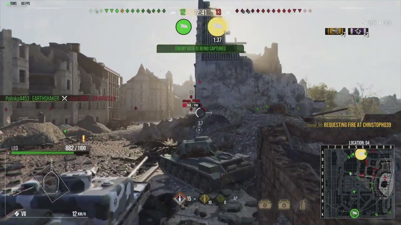 World of tanks_PS5 - LEO - HIMMELSDORF - necakal som M