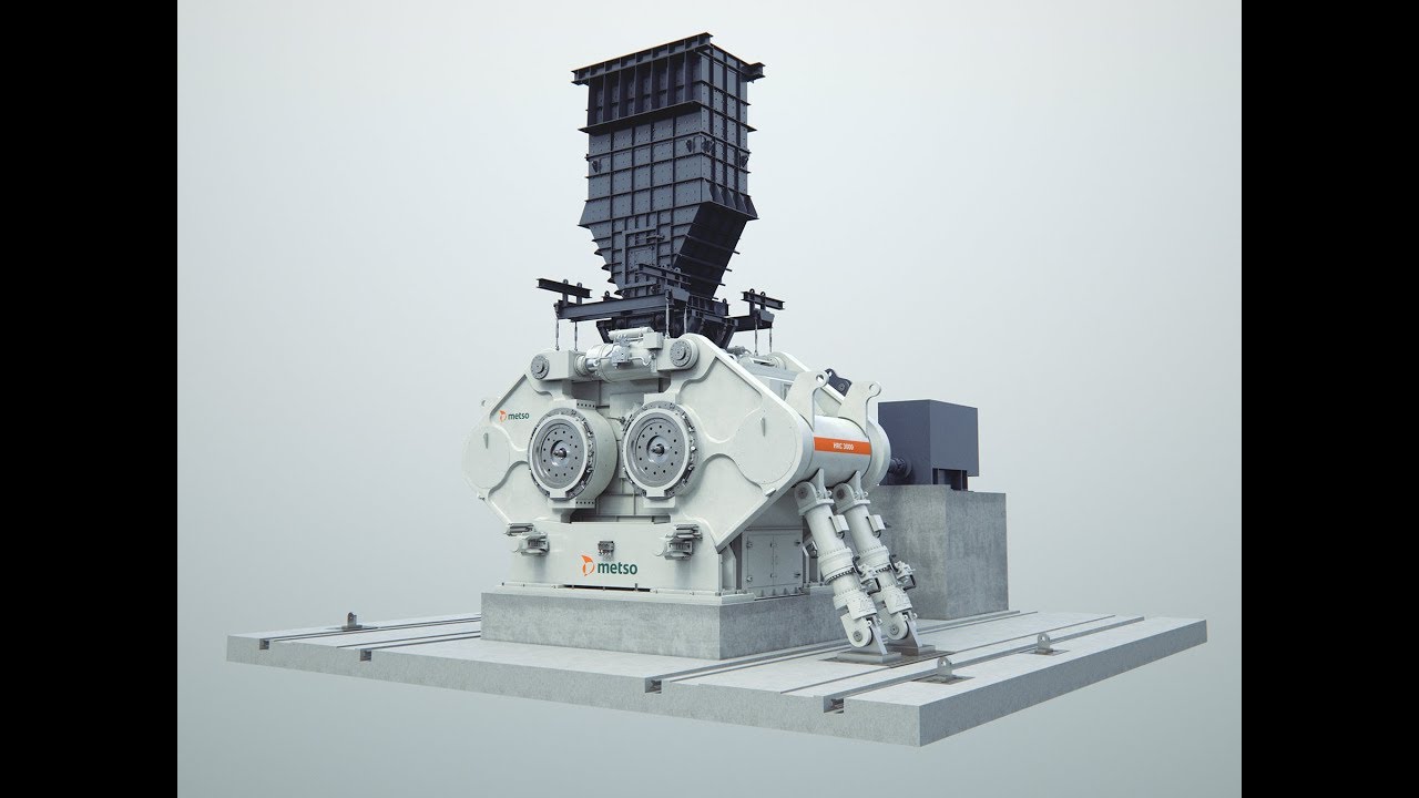 Evolution of HPGR technology – Metso HRC™ animation