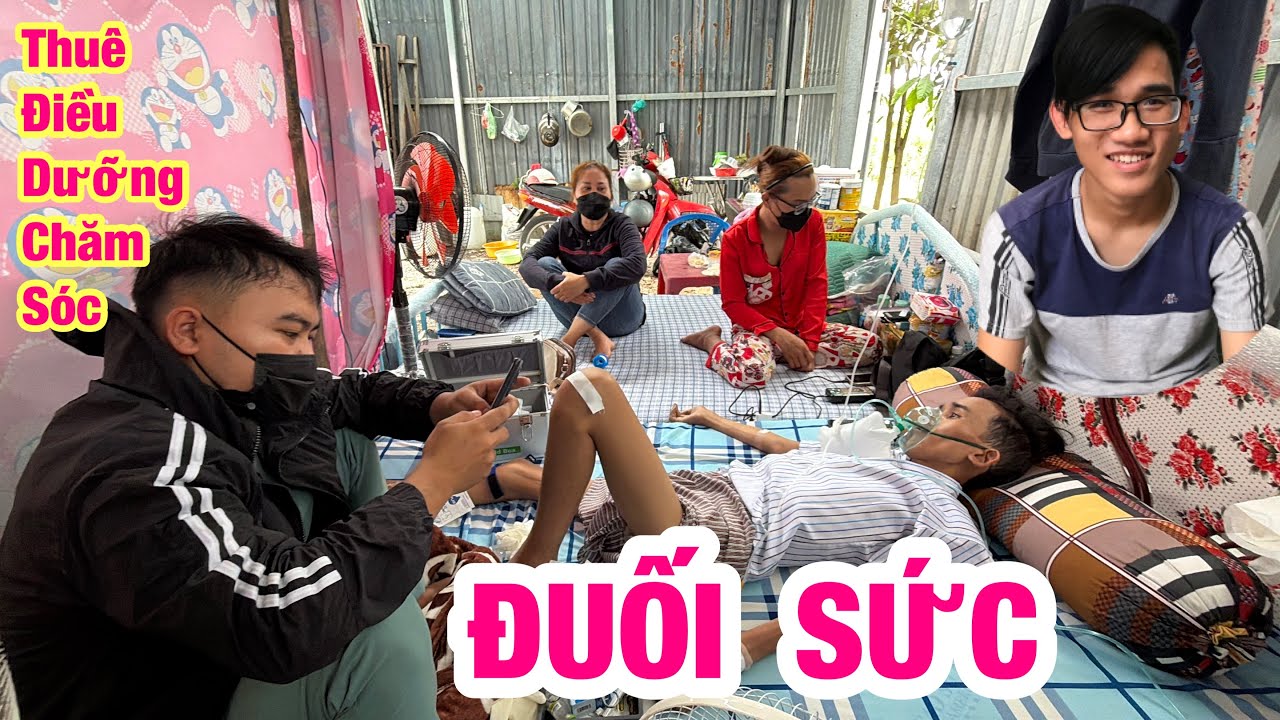 Đức mồ côii bệnh phổi trắng sức khoẻ yếu thuê điều dưỡng tới tận nơi săn sóc 