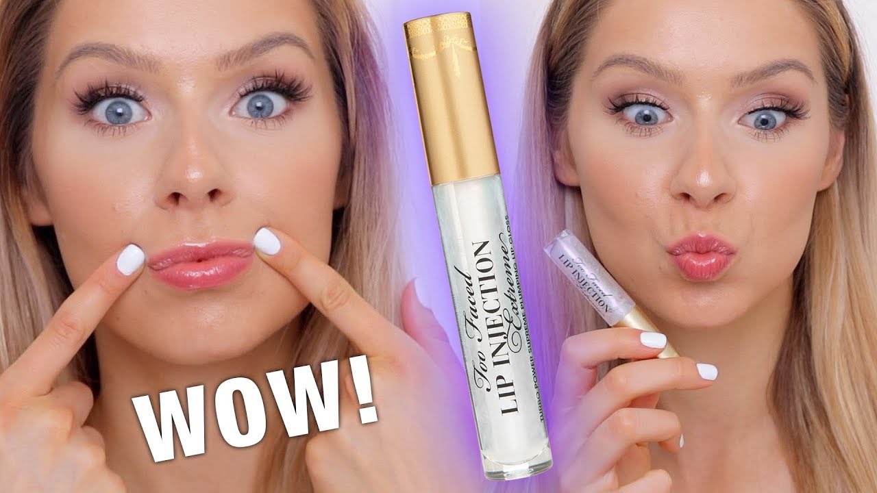 Too Faced Lip Injection EXTREME ... DOES IT ACTUALLY WORK?!