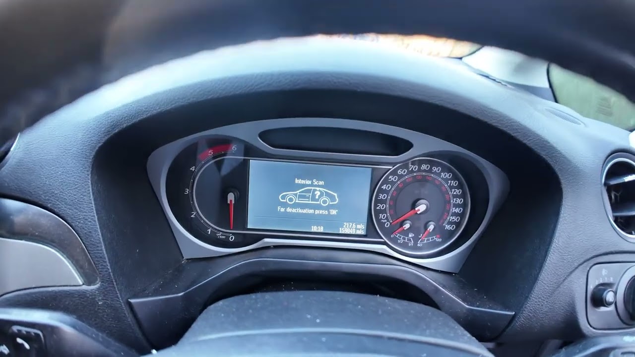 Ford s max Active immobiliser won’t start