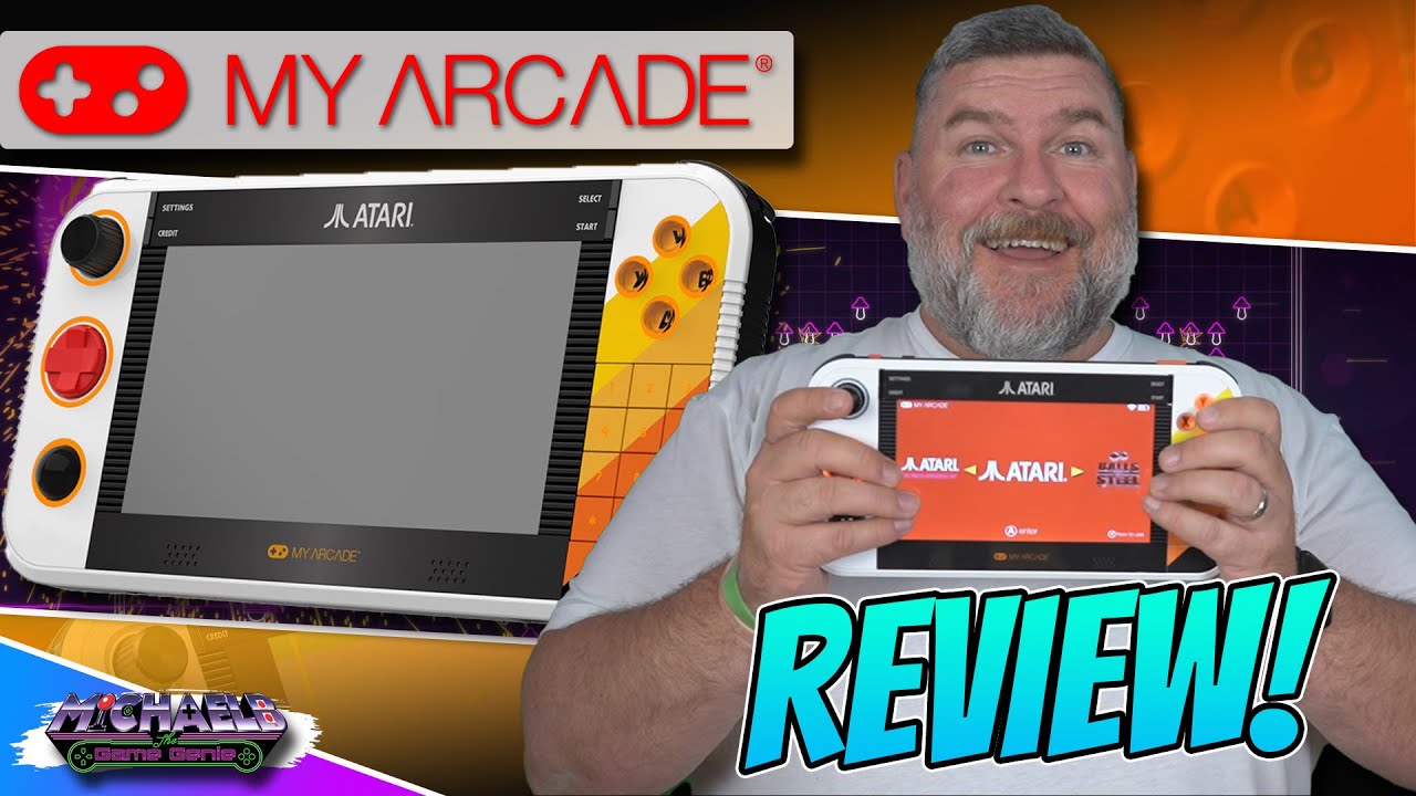Обзор Atari Gamestation Go от MyArcade! Почему она нужна каждому фанату Atari