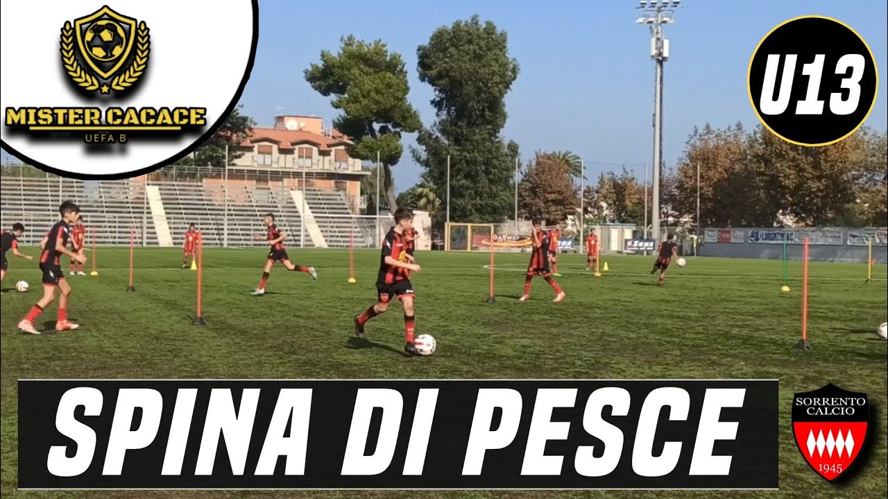 ESORDIENTI CALCIO: SPINA DI PESCE | SCUOLA CALCIO