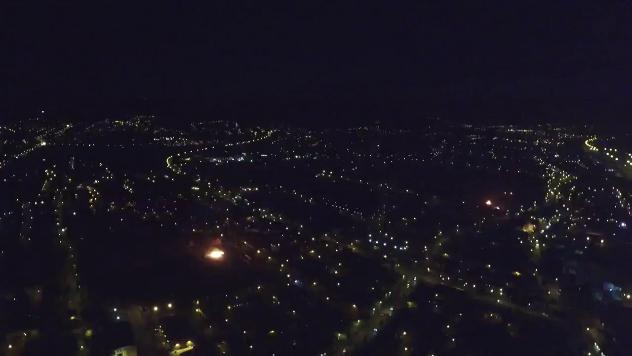 bonfire Belfast Drone
