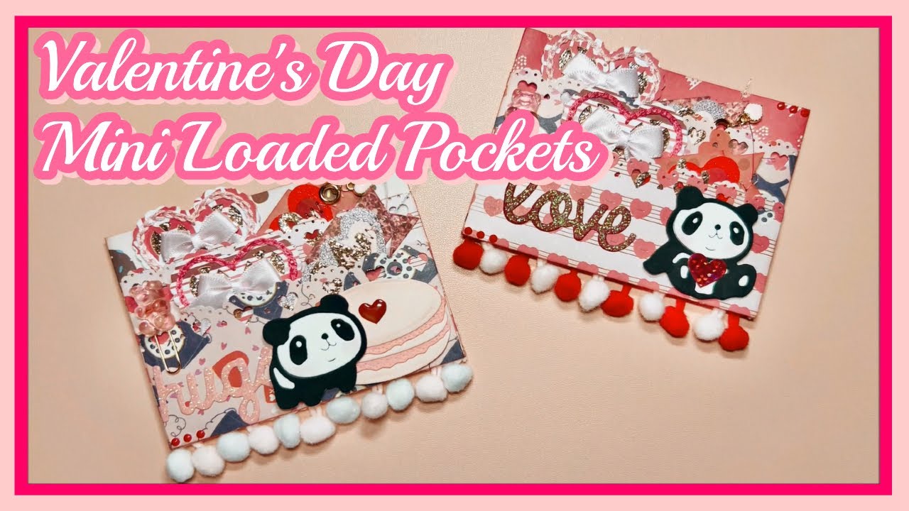 🎀 ADORABLE VALENTINE'S DAY MINI LOADED POCKETS FT. INLOVEARTSHOP 🎀