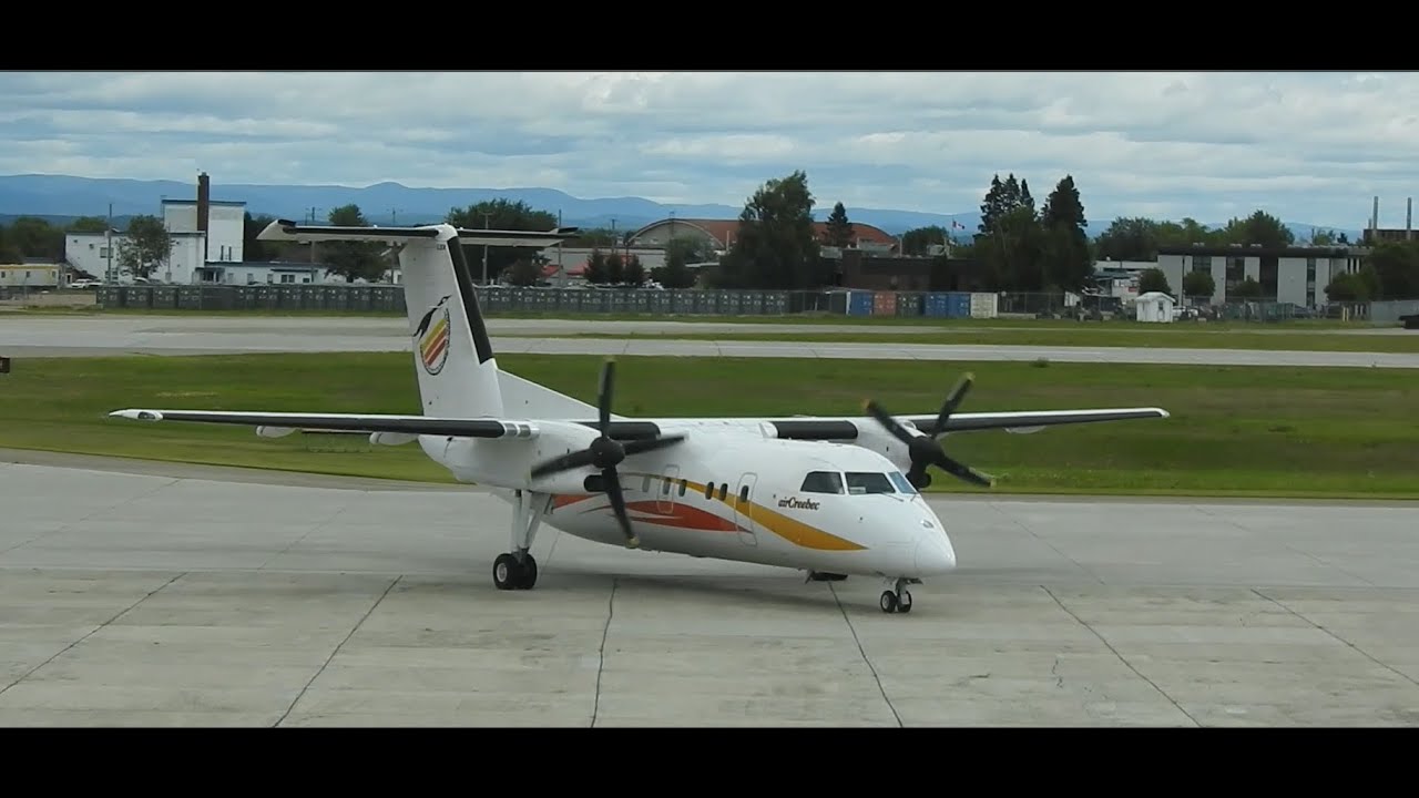 Dash 8-100 CRQ745 DH8A Flight From Nemiscau (YNS) Bagotville (CYBG)