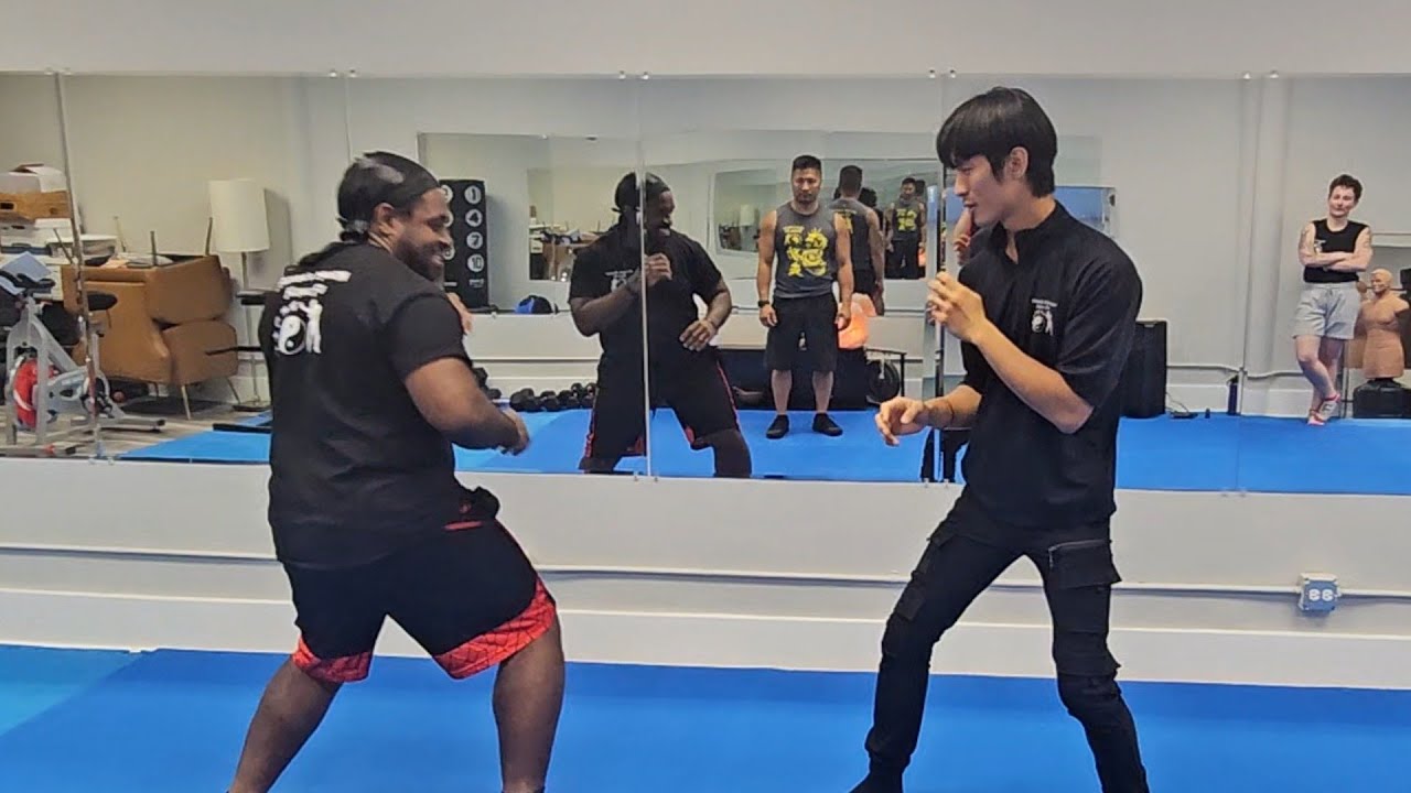 Kung Fu Sparring - Brandon vs. Kang, Mohamad vs. Jung & Kang - July 29 2025