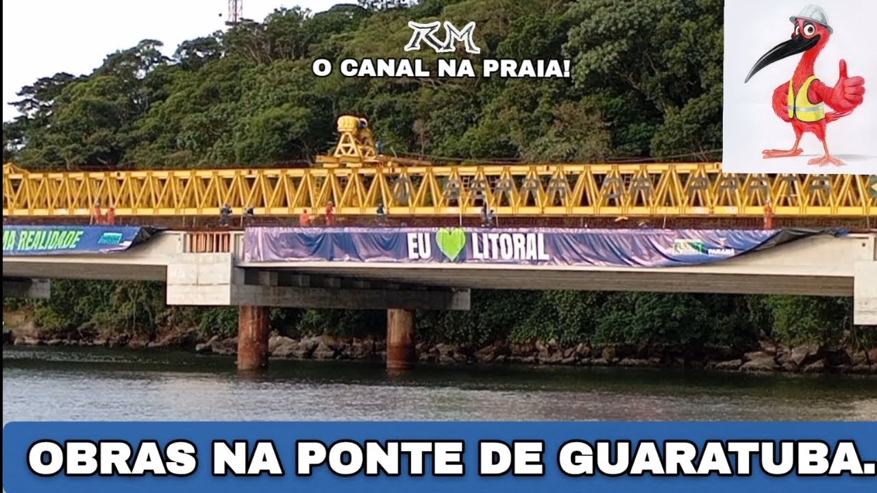 Ponte de Guaratuba Litoral do Paraná.