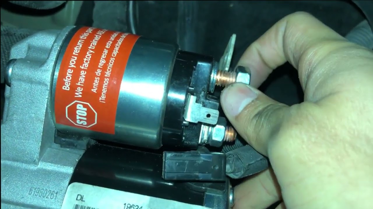 Removing and Installing a SmartCar Starter