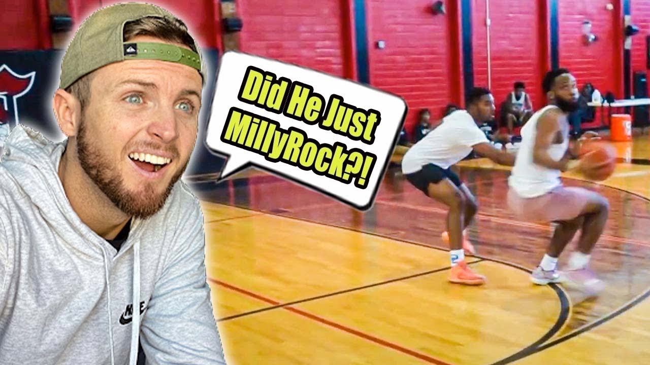 B Ellis vs. (Tuff) Trash Talker Was Some Of The Most Elite Shot Making I've Seen On YouTube!