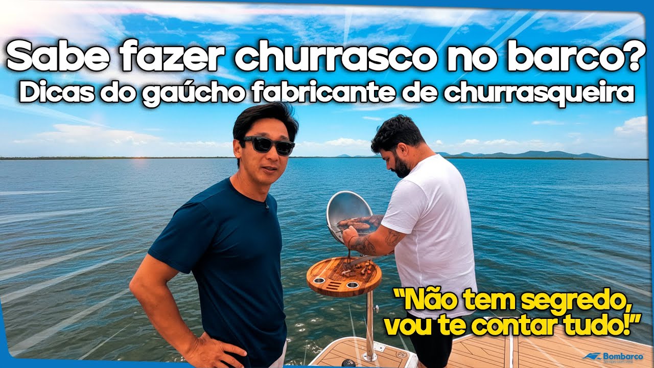 Churrasqueiras n&aacute;uticas em inox: voc&ecirc; pode ser o rei do churrasco no barco!