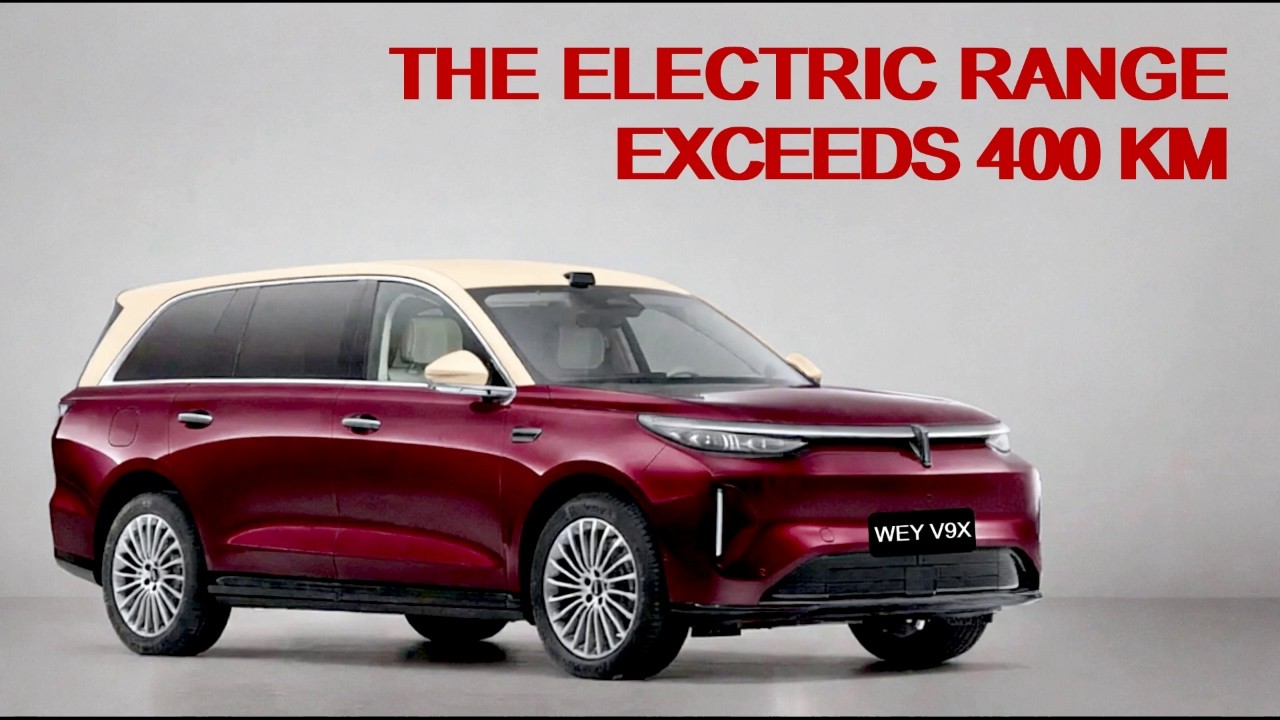 The 2026 GWM Wey V9X is a 5.3-meter hybrid SUV with an 800V engine.
