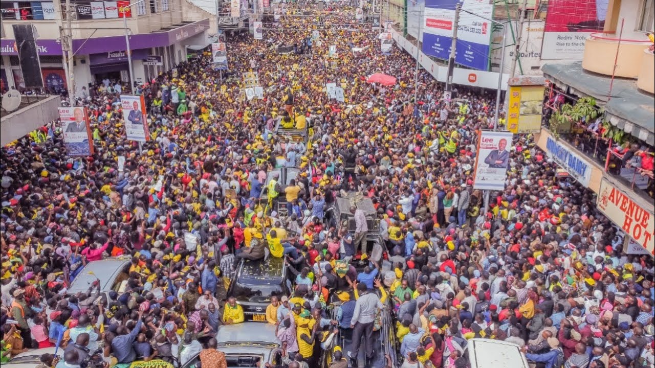 LIVE!! DP RUTO BRINGS NAKURU CITY TO A TOTAL STANDSTILL AS HE ENDS HIS NAKURU CAMPAIGNS IN STYLE!!