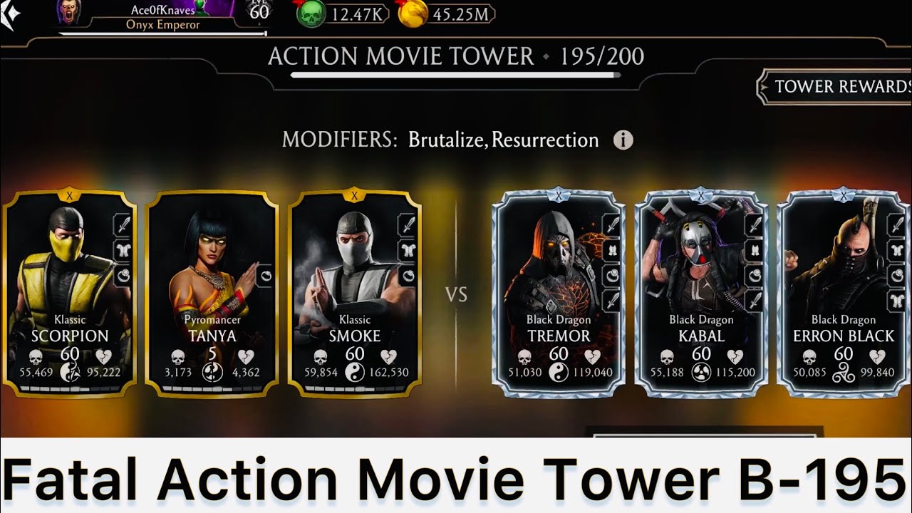 Battle 195 Action Movie Tower Fatal | you didn&rsquo;t need tower equipments | just make good setup