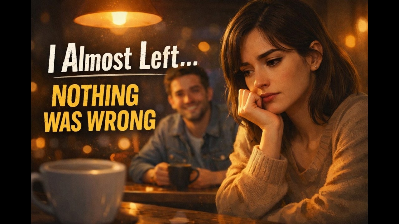 I Almost Left Him Because Nothing Was Wrong