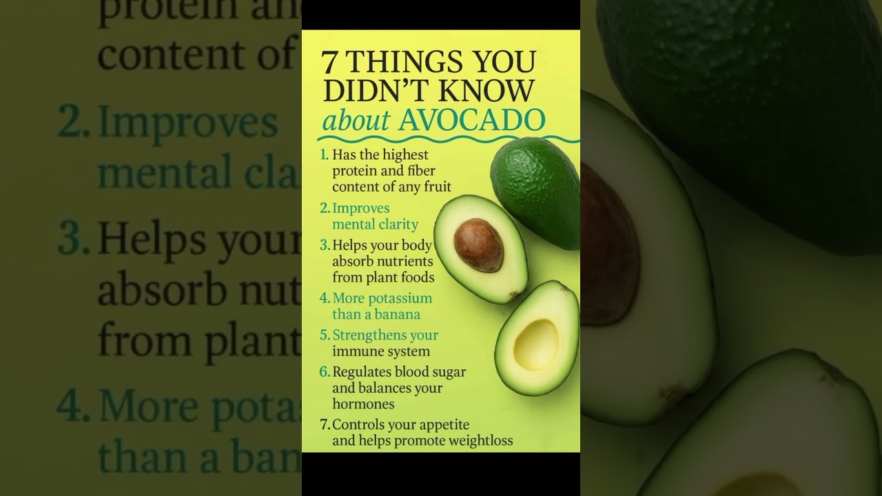 7 Surprising Health Benefits of Avocado You Didn&rsquo;t Know About 🥑 | Hidden Facts About Avocado