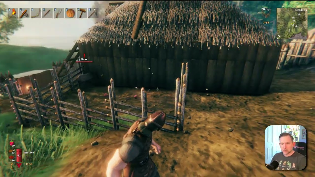 ENTERING AND FAILING THE BLACK FOREST!! || Valheim
