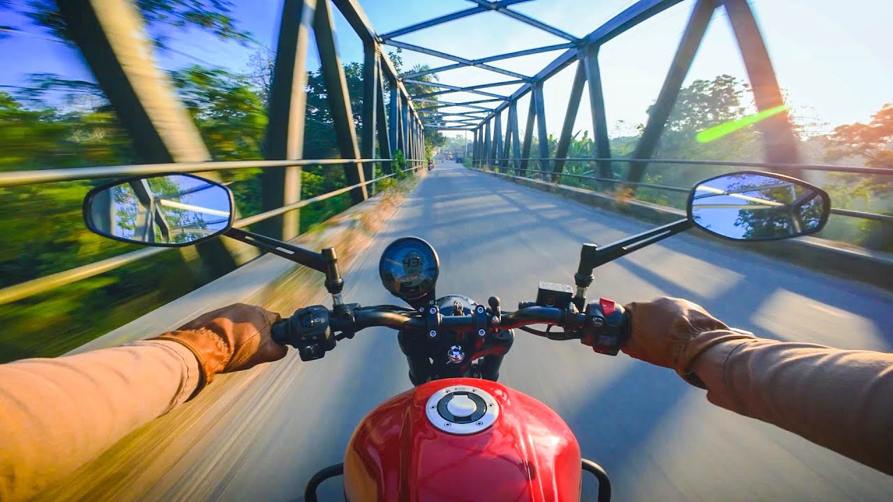 Morning Rush I TVS Ronin 225 I DJI Osmo Action 4 I POV Riding I Musuk