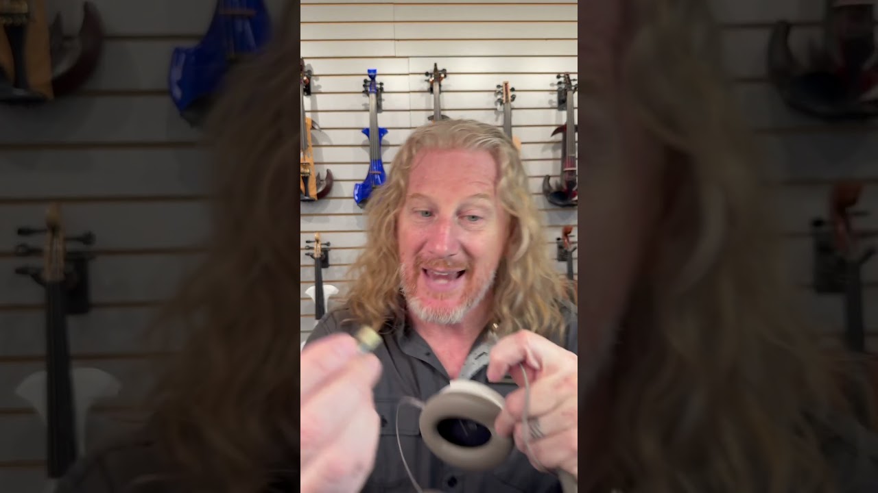 How to practice electric violin with headphones