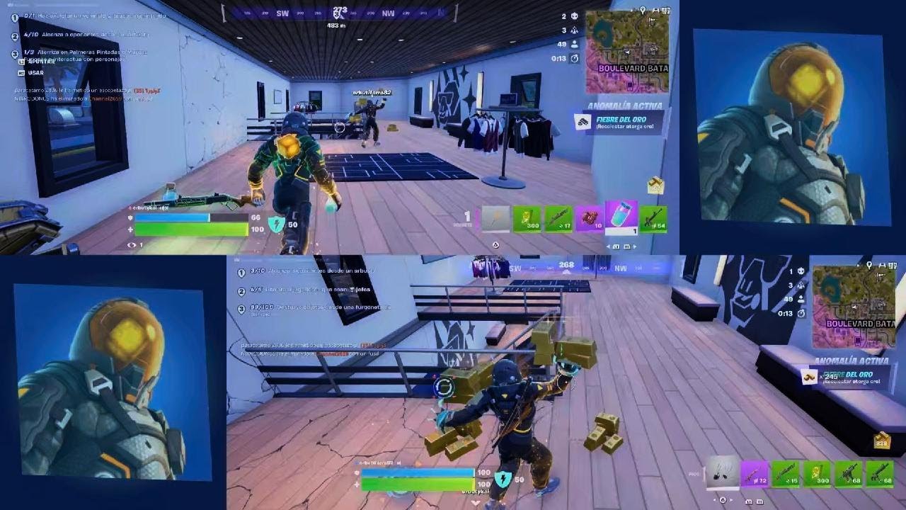 Fortnite erbuti y erminibuti se comen el pollo para cenar