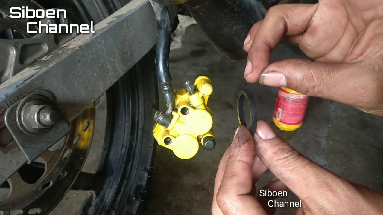 Cara mudah service cakram belakang # Bengkel siboen