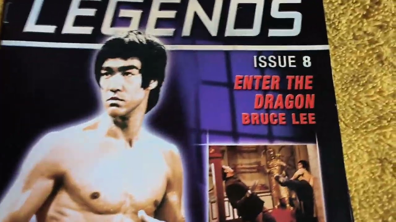 Hong Kong legends Bruce Lee mags and dvds