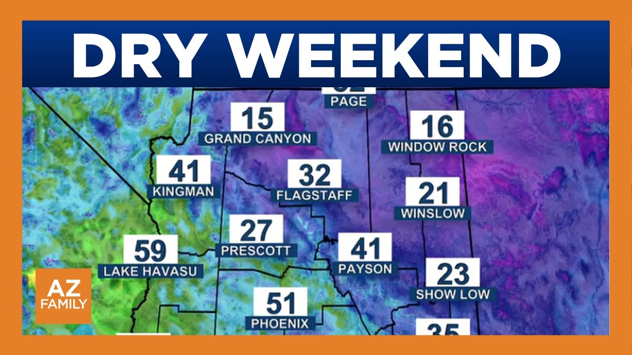 Temperatures warm in Phoenix area