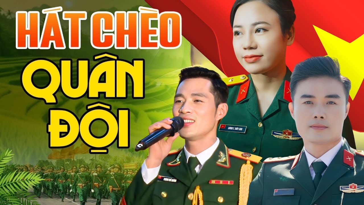 Hát Chèo Quân Đội | Bộ đội Cụ Hồ Hát Chèo về Đảng Bác | Liên khúc hát chèo 2/9 hay nhất