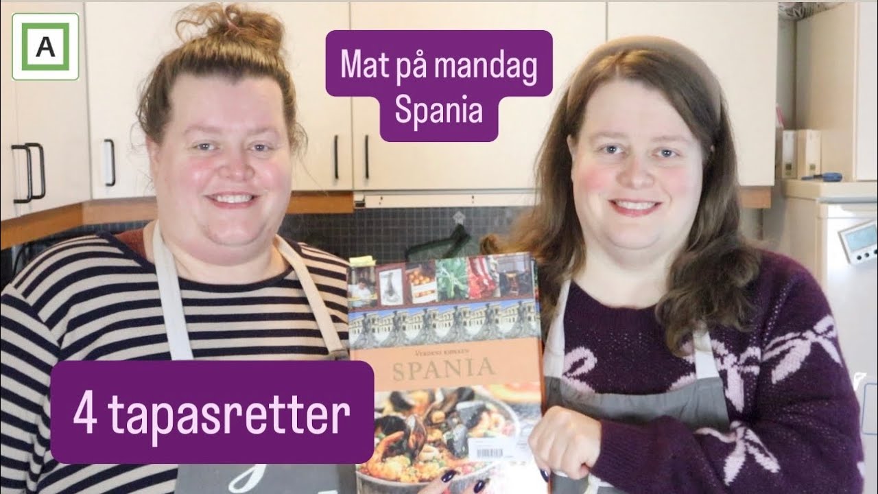 Mat på mandag | Spania | 4 tapasretter