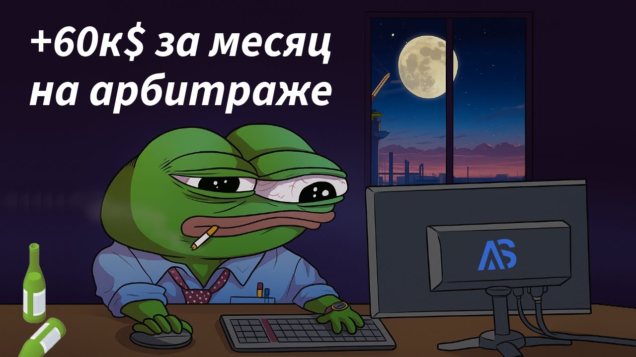 +60k$ на арбитраже за месяц. Показываю сделки