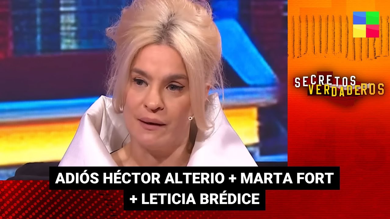 Adi&oacute;s H&eacute;ctor Alterio + Marta Fort + Leticia Br&eacute;dice #SecretosVerdaderos Programa completo (13/12/25)