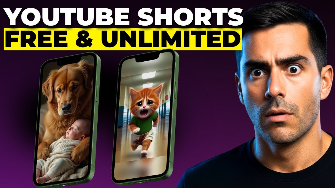 Создавайте монетизируемые YouTube Shorts с помощью Meta AI (100% БЕСПЛАТНО и без ограничений)