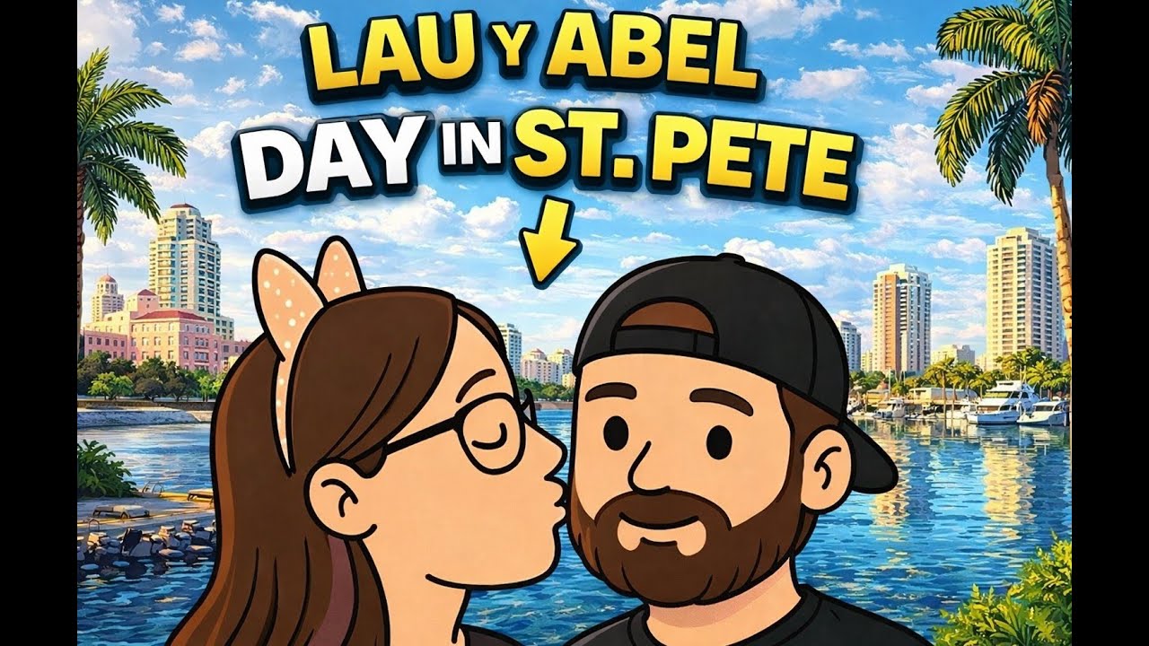Lau y Abel - Weekend Vlog # 7  (Random Weekend in St Pete ). #stpetersburgflorida #stpete